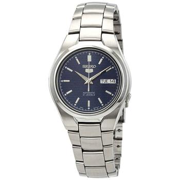 Seiko Series 5 Automatic Blue Textured Dial Mens Watch SNK603 product img