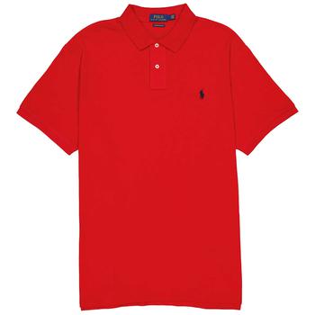 男士拉夫劳伦polo, Ralph Lauren | Red Custom Slim Fit Mesh Polo Shirt商品图片 4.4折