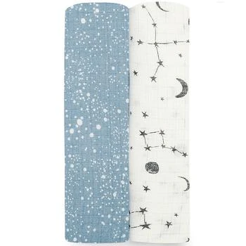 aden + anais | Baby Boys or Baby Girls Silky Soft Swaddles, Pack of 2,商家Macy's,价格¥202