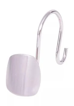 Kenney® | Abstract Double Decorative Shower Curtain Hooks - Set of 12,商家Belk,价格¥120