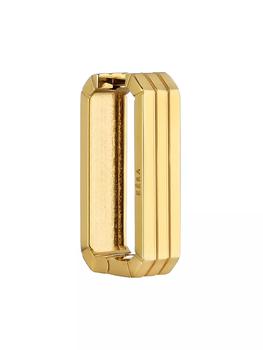 商品EÉRA | Candy 18K Yellow Gold Long Rectangular Hoop Earring,商家Saks Fifth Avenue,价格¥13992图片