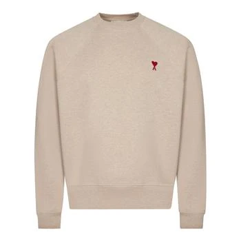 AMI | Ami Paris ADC Sweatshirt - Heather Light Beige 