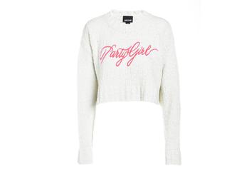 Just Cavalli | Just Cavalli Slogan Print Knitted Sweater商品图片,4.8折
