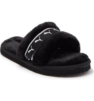 Puma | Fluff Remix Faux Fur Slide Sandal商品图片,5.3折
