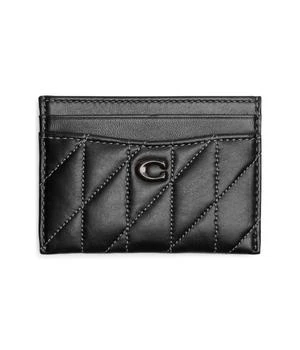 Coach | Quilted Pillow Leather Essential Card Case,商家Zappos,价格¥709