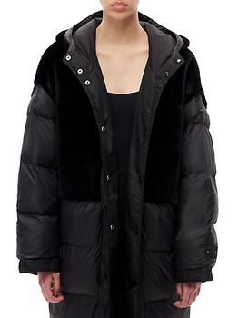 Shoreditch Ski Club | Ember Shearling Parka商品图片,满$200减$50, 满减