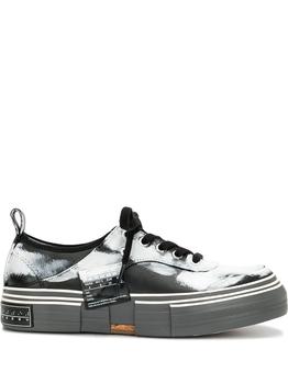 推荐YOHJI YAMAMOTO X XVESSEL WOMEN PAINTED LOWCUT SNEAKERS商品