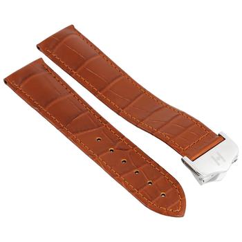 商品Hirsch | Voyager Unisex 20 mm Alligator Leather Watch Band 07107479-2-2018,商家Jomashop,价格¥1209图片