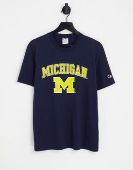 CHAMPION | Champion Michigan collegiate t-shirt in grey商品图片,额外9.5折, 额外九五折