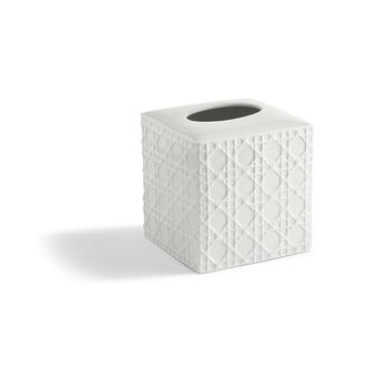 商品Cassadecor | Embossed Porcelain Tissue Holder,商家Macy's,价格¥531图片