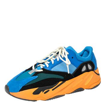 yeezy700v3, YEEZY | Yeezy x adidas Multicolor Mesh And Suede Boost 700 Wave Runner Sneakers Size 44 2/3商品图片 7.7折, 满1件减$100, 满减