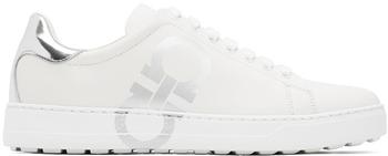 gancini, Salvatore Ferragamo | White Gancini Sneakers商品图片 额外8.5折, 额外八五折