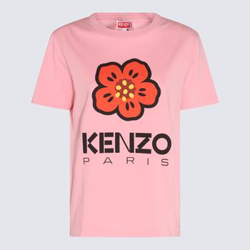 推荐KENZO PINK COTTON BOKE FLOWER T-SHIRT商品