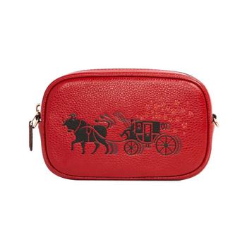 coach托特包斜挎包, Coach | 香港直邮coach蔻驰女士皮革印花腰包C2256IMFFL潮流时尚日常百搭商品图片 额外8.2折x额外9折, 额外八二折, 额外九折