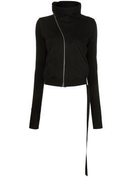 Rick Owens是什么牌子, Rick Owens | RICK OWENS DRKSHDW - High Neck Cross Zip Sweatshirt商品图片 