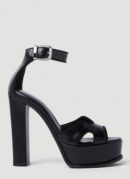 推荐Butterfly Platform Heels in Black商品