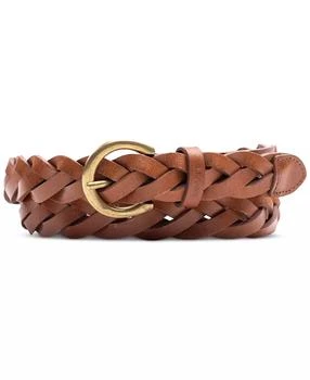 Levi's | Women's Braided Leather Skinny Belt,商家Macy's,价格¥98