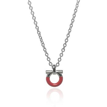 product Salvatore Ferragamo Charms Sterling Silver And Enamel Necklace 705122 image