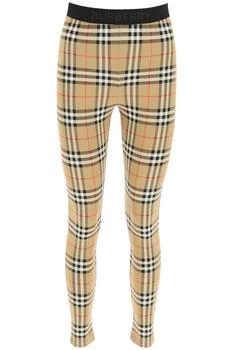 推荐Burberry vintage check belvoir leggins商品