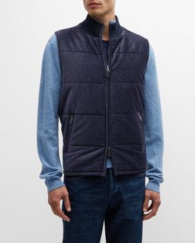 推荐Men's Corduroy Full-Zip Vest商品