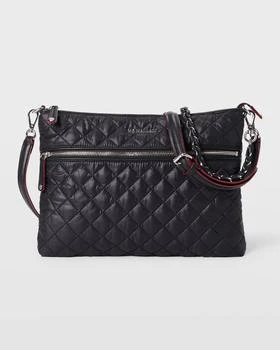 MZ Wallace | Crosby Zip Quilted Nylon Crossbody Bag 