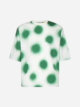 Moncler | Print cotton t-shirt商品图片,6折