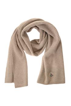 Moncler | MONCLER Cashmere-blend scarf商品图片,8.3折
