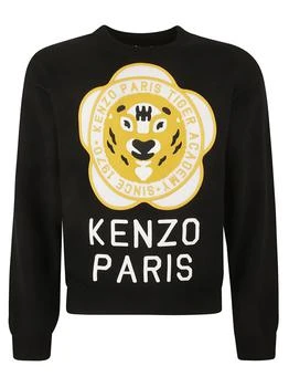 Kenzo Logo Embroidered Crewneck Jumper,价格$428.05