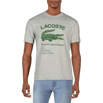 推荐Lacoste Mens Crew Neck Graphic T-Shirt商品