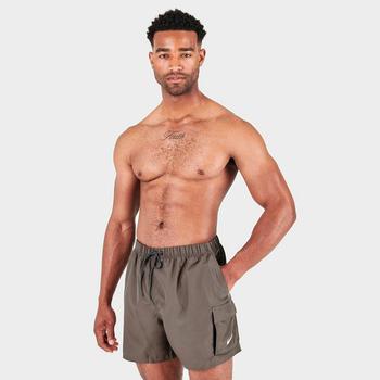 商品NIKE | Men's Nike Packable Cargo Volley 5-Inch Swim Shorts,商家Finish Line,价格¥149图片
