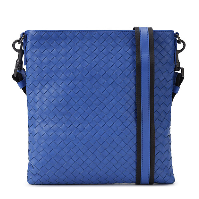 时尚PRIVATE WHITE V.C.男装, Bottega Veneta | BOTTEGA VENETA 女士蓝色小羊皮单肩包 276357-V465C-4374商品图片 满$100享9.5折, 满折