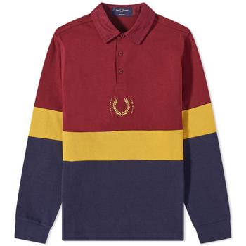 fred perry polo衣服, Fred Perry | Fred Perry Long Sleeve Rubgy Shirt商品图片 