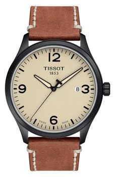 Tissot | 男士石英 手表 42mm,商家Nordstrom Rack,价格¥1305
