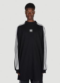 Adidas | Logo Print Long Sleeve T-Shirt in Black商品图片,