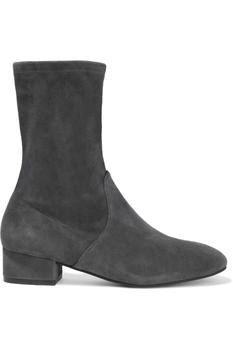 推荐Raissa stretch-suede sock boots商品