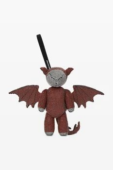 alexanderwang Beiress Dragon Wristlet In Crystal Mesh