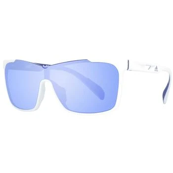 推荐Adidas White Unisex Sunglasses商品