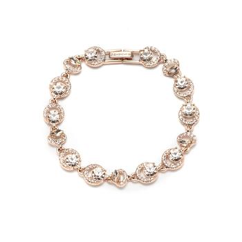 商品Givenchy | Rose Gold and Silk Crystal Flex Bracelet,商家Macy's,价格¥411图片