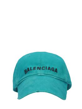 巴黎世家帽子怎么选, Balenciaga | Logo Cotton Denim Hat商品图片 