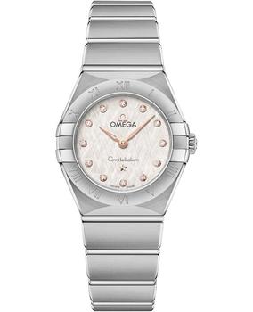 美国欧米茄星座, Omega | Omega Constellation Manhattan Quartz 25mm Silver Dial Diamond Stainless Steel Women's Watch 131.10.25.60.52.001商品图片 9折