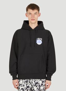 STUSSY | Skateman Hooded Sweatshirt in Black商品图片,