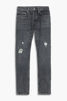 Sandro | Slim-fit distressed denim jeans商品图片 1.5折
