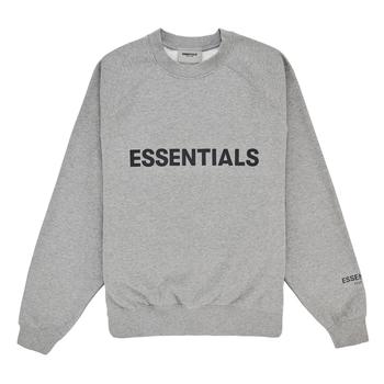 更多essentials卫衣, Essentials | Fear Of God Essentials Heather Oatmeal Crewneck商品图片 6.6折