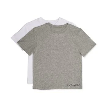 Calvin Klein | 【尺码L(12/14)】Little and Big Boys' T-Shirt, 2-Pack,商家折扣挖宝区,价格¥56