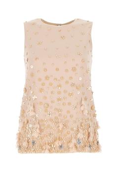 maxmara studio是什么牌子, Max Mara | Max Mara Studio Sleeveless Sequinned Top商品图片 