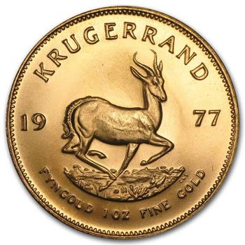 商品Krugerrand | 1977 South Africa 1 OZ Gold Krugerrand,商家Jomashop,价格¥16986图片