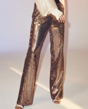 推荐Cocouture Bronze Mirror Flare Pant商品