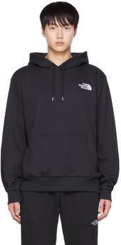 The North Face | Black Embroidered Hoodie商品图片,独家减免邮费