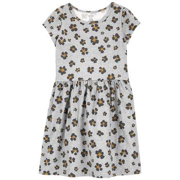 Carter's | Little Girls Floral Leopard Jersey Dress商品图片,4折