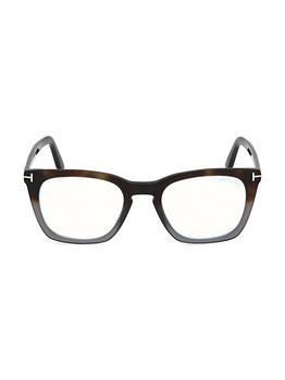 商品Tom Ford | 50MM Blue Filter Optical Glasses,商家Saks Fifth Avenue,价格¥3149图片